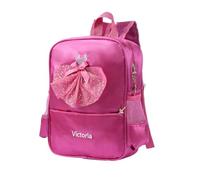 Zaino Personalizzati per Bambini Ragazze Zainetti con Nome Scuola dell'infanzia Studente della Scuola Primaria Ritorno a Scuola Zaino per la scuola Regalo per Figlia Zaino daViaggio (Rosa)