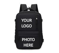 Zaino Personalizzato Di Grande Capacità Borsa Da Viaggio Personalizzata per La Scuola Zaino Compatibile con Laptop con Nome Fotografico Fai Da Te Color3,44 * 30 * 15cm