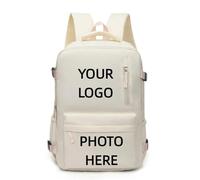 Zaino Personalizzato Di Grande Capacità Borsa Da Viaggio Personalizzata per La Scuola Zaino Compatibile con Laptop con Nome Fotografico Fai Da Te Color2,44 * 30 * 15cm