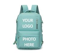 Zaino Personalizzato Di Grande Capacità Borsa Da Viaggio Personalizzata per La Scuola Zaino Compatibile con Laptop con Nome Fotografico Fai Da Te Color4,44 * 30 * 15cm