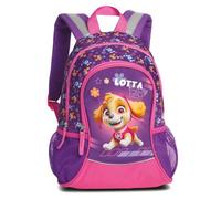 Zaino personalizzato Paw Patrol per l'asilo - Zaino per bambini ragazzi e ragazze con nome - Zaino per il tempo libero per asilo nido con tasche laterali in rete e tasca anteriore, 35 x 27 x 15 cm