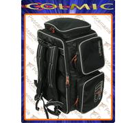 Colmic Black Essence - Attrezzatura Tecnica da Pesca e Sport, Tessuto High Performance, Tasche Multiple, Viaggio, Fitness e Piscina (Dakota - Zaino tecnico)