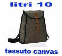 ZAINO PESCA SPINNING BORSA PORTA ACCESSORI ARTIFICIALI BLACK BASS LUCCIO TROTA