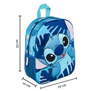 Undercover Unisex Kid's Rucksack 3D Backpack, Turquoise, 33 x 27 x 10 cm