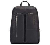 Zaino Piquadro Ronnie Business - Porta Pc Uomo Pelle Blu