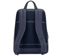 Zaino Piquadro Ronnie Business - Porta Pc Uomo Pelle Blu