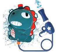 Zaino pistola ad acqua, pistola ad acqua per bambini, giocattolo per bambini, con serbatoio d'acqua da 2000 ml, giocattolo per l'estate, la spiaggia e la piscina (verde)