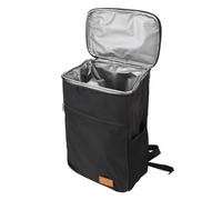Zaino più Fresco, Zaino per Sacca di Raffreddamento Backpack Bighe più Coolier Coolier in Grande capacità a Prova di Acqua a Due Spalle Spalla Coretta Spalla per Campeggio Esterno (BLACK)