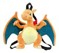 Zaino Pokemon Charizard Lizardon Snorlax imbottito peluche bambola borsa nuovo