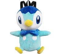 Zaino Pokemon Piplup Pochama Snorlax imbottito peluche bambola borsa nuovo