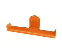 Zaino porta attrezzi da parete resistente con design antiscivolo per attrezzi da giardino, motoseghe e tosaerba, arancione