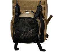 Zaino porta casco - Borsa portaoggetti leggera in rete | 25x25cm Sci Casco Borsa Zaino Attacco per Ciclismo Sci Escursionismo Outdoor Viaggi Road Trip