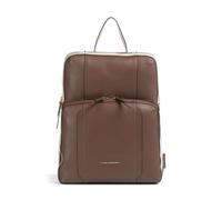 Piquadro Circle Zaino porta pc marrone/beige, pelle, donna