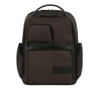 Zaino porta PC 15,6'' in tessuto e pelle