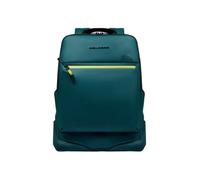Zaino porta pc da 15,6 a due scomparti con cinghia pettorale Piquadro C2OW, ottanio - Tabella Colori: Ottanio