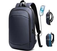 Zaino Porta PC Uomo Donna, Leggero Sottile ed Espandibile Grand per Laptop Impermeabile per Computer Portatile 17 Pollici per Uffico Università Scuola Viaggio Business (25L Blu)