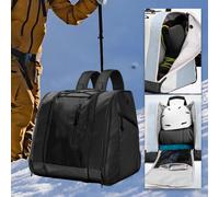 Zaino porta scarponi da sci di grande capacità, manico rimovibile, versatile