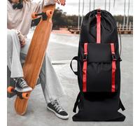 Zaino porta skateboard, zaino da viaggio per appassionati di attività