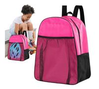 : Zaino portaoggetti per skate - Grande custodia impermeabile con scomparti per skate, pacchetto sportivo multifunzionale | Accessori comodi da pattinaggio a rotelle per il trasporto di velocità di h