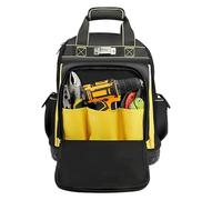 Zaino Portautensili Impermeabile, Borsa Portautensili Con Base In Gomma, Organizer For Utensili For Impieghi Gravosi, Borse Portautensili For Elettricisti, Idraulici E Addetti Alla Manutenzione