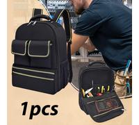 Zaino portautensili per elettricisti, borsa portautensili per lavori di