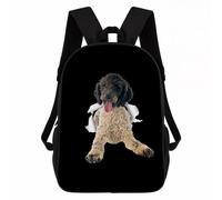 Zaino Portuguese Water Dog Daypack Resistentezaino Da Scuola Grande Backpack Per Outdoor Campeggio Viaggio