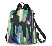 Zaino posteriore - Elegante borsa di sicurezza per pendolarismo | accesso con cerniera nascosta con custodia elettronica imbottita e finiture per campus, treni pendolari, uffici e aerei, Inchiostro a