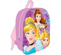 | Zaino Princesses 3D 30cm - Zaino ufficiale con licenza - Design unico e moderno - Vestibilità comoda e versatile - Ideale per l'uso quotidiano Scopri gli zaini dei tuoi personaggi preferiti, perfett