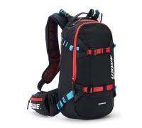 Zaino uswe con protezione per la schiena pow 16 black