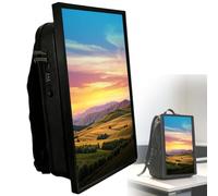 Zaino Pubblicitario Video Da 21,5 Pollici, Schermo Led Portatile Lcd Touch, Sistema Operativo Android, Caricamento Contenuti Usb O App Cellulare, per Inaugurazioni Negozi