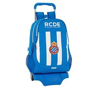 Zaino R.C.D. Espanyol Ufficiale , Scolastico, Con Trolley Safta