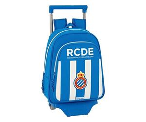 Zaino R.C.D. Espanyol Ufficiale, Scolastico, Con Trolley Safta