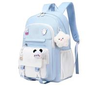 Zaino Ragazze Borsa Libri, Carina, Alla , Grande E Impermeabile | Borsa Scuola Bambini Per Studenti, Classe, Università, Pic Nic, Gita Su Strada, Campeggio, Viaggio, Escursionismo E Sport