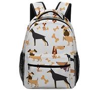 Zaino Rare Dog Grey Backpack Unisex Zainetto Leggero Daypack Per Notebook Office Campeggio