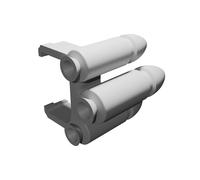 Zaino Razzo per Playmobil Mars Station Top Agents Accessorio Stampato 3D