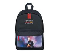 Zaino Red Bull Max, immagine del conducente, tasca frontale, blu navy, ideale per la scuola e lo sport, prodotto con licenza ufficiale, Marina Militare, Taglia unica