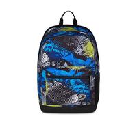 Seven Zaino Scuola Reversibile, Blu, Zaino Doppio Scomparto Con Auricolari Wireless, Tasca Porta PC e Tasca Porta Borraccia, Scuola Media e Superiore, Ragazzo