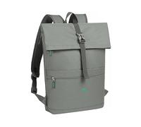 Zaino Rivacase Gremio 15.6" Grigio Impermeabile Poliestere rPET