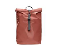 Rains Mini Zaino roll-top rosso, poliestere, unisex, 8L