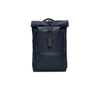 Rains - Bike to work - Rolltop Rucksack Navy - Blu navy Blu navy