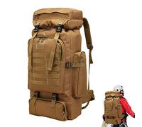 Zaino Ruck | Borsa di scarico impermeabile molto resistente 80L grande capacità,Zaini d'assalto per gli uomini Escursionismo Caccia Viaggi All'aperto Arrampicata in Ontagna