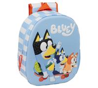 BLUEY - Zaino scolastico, design 3D, ideale per bambini di diverse età, comodo e versatile, qualità e resistenza, 27 x 10 x 33 cm