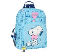 Zaino Safta Peanuts Snoopy, cuore (25x30 cm)