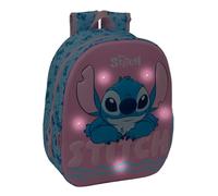 STITCH - Zaino scuola con design 3D, ideale per bambini di diverse età, comodo e versatile, qualità e resistenza, 27 x 10 x 33 cm