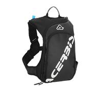 Acerbis Sather Logo, zaino di idratazione 9 L male Nero/Bianco