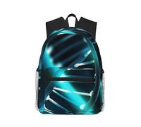 Zaino Science Gene Strand Zainetto Per Escursioni | Zaino da scuola Resistente Daypack leggero Per Office Computer Outdoor