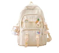 Zaino Scolastico -12x16.14 Pollici Bassaggio Bassaggio, Basse Lappop , Zaino Per Studenti Versatili Con Tasche Con Cerniera | Studia Borsa Per Ragazzi Per Ragazzi Adolescenti College Ad Alto Lav