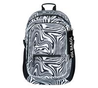 Zaino scolastico BAAGL Core Mixture, 25 l, ergonomico, motivo bianco e nero