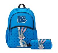 Zaino Scolastico Bugs Bunny Blu per Bambini
