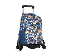 ZAINO SCOLASTICO CON RUOTE DAM ELECTRONICS TBT964921CC1 - Impermeabile 30L in poliestere con scomparto per laptop